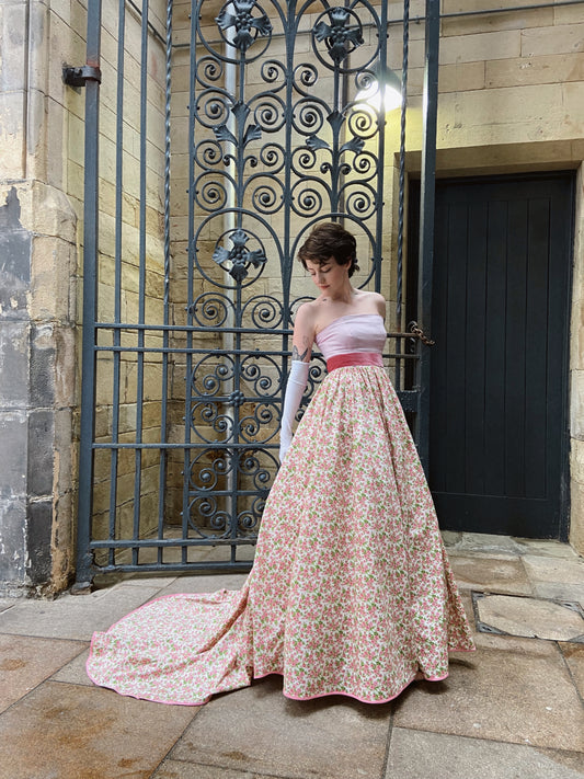 The Bambi Ball Gown in Liberty Roses