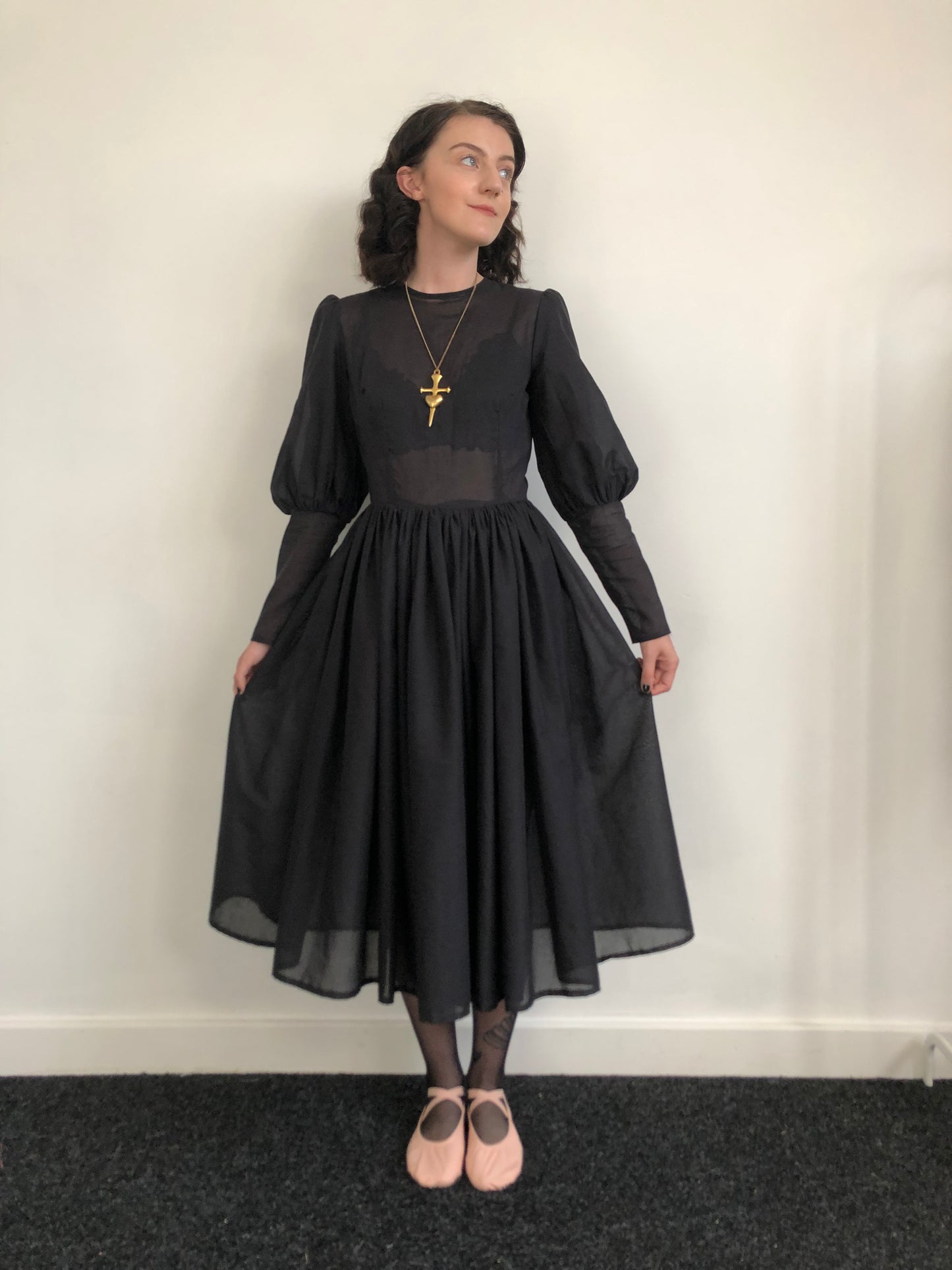 The Anna Dress in Black