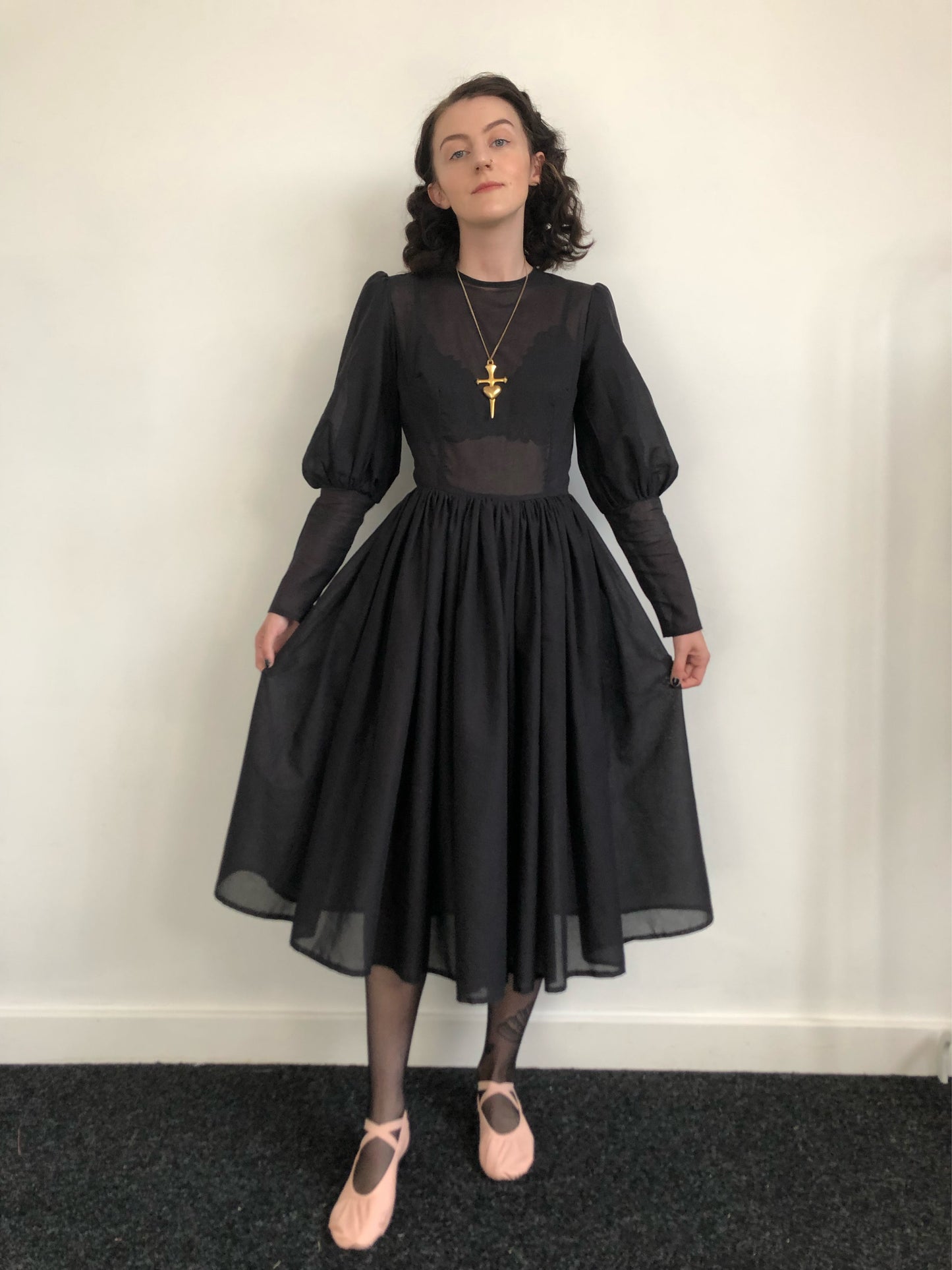 The Anna Dress in Black